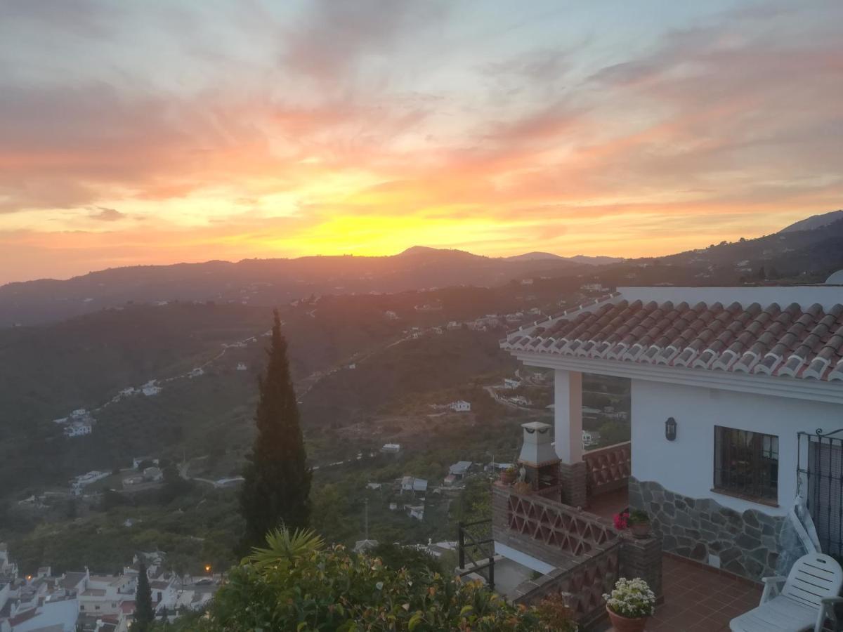 Casa Ana, Fantasticas Vistas A Frigiliana, El Mar Y La Montana Villa Kültér fotó