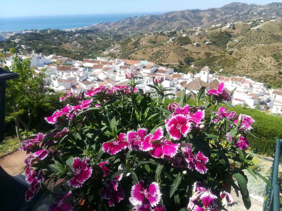 Casa Ana, Fantasticas Vistas A Frigiliana, El Mar Y La Montana Villa Kültér fotó