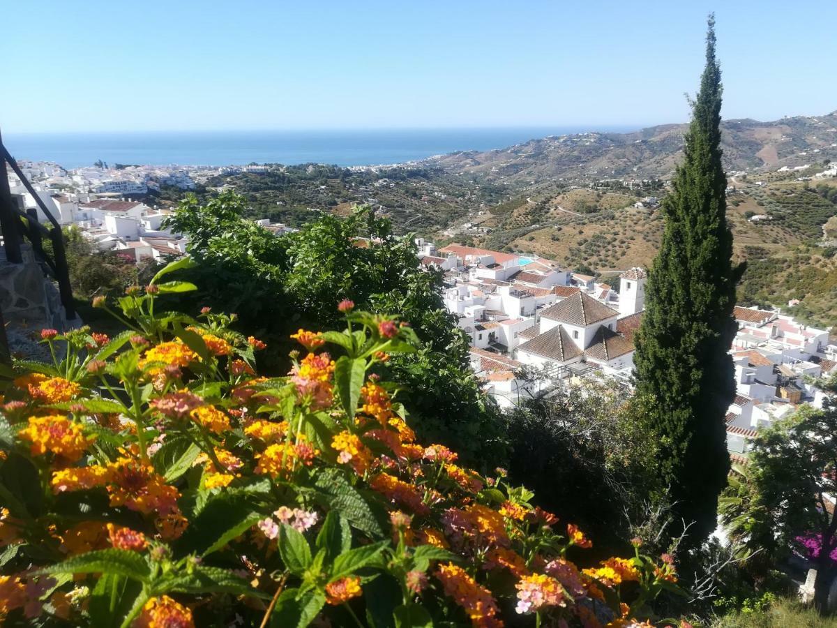 Casa Ana, Fantasticas Vistas A Frigiliana, El Mar Y La Montana Villa Kültér fotó