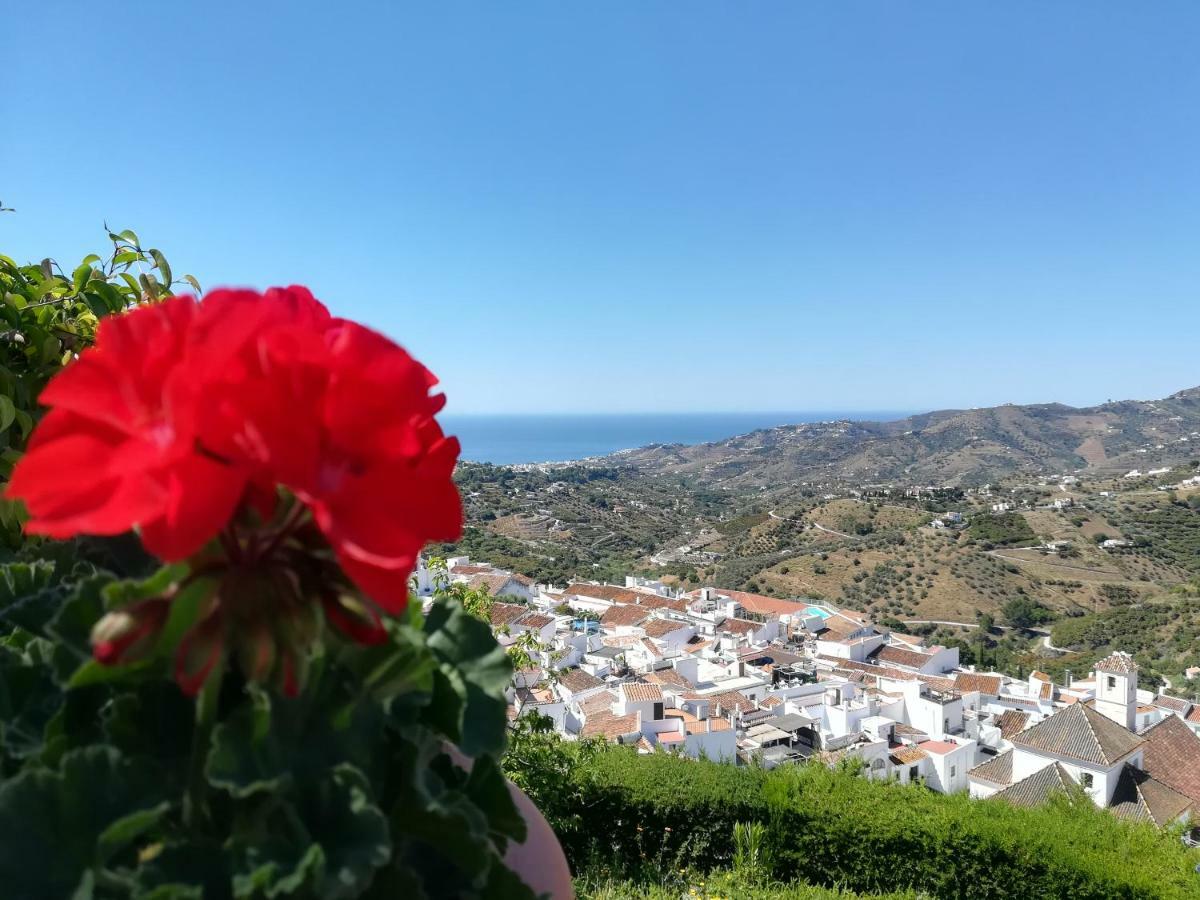 Casa Ana, Fantasticas Vistas A Frigiliana, El Mar Y La Montana Villa Kültér fotó