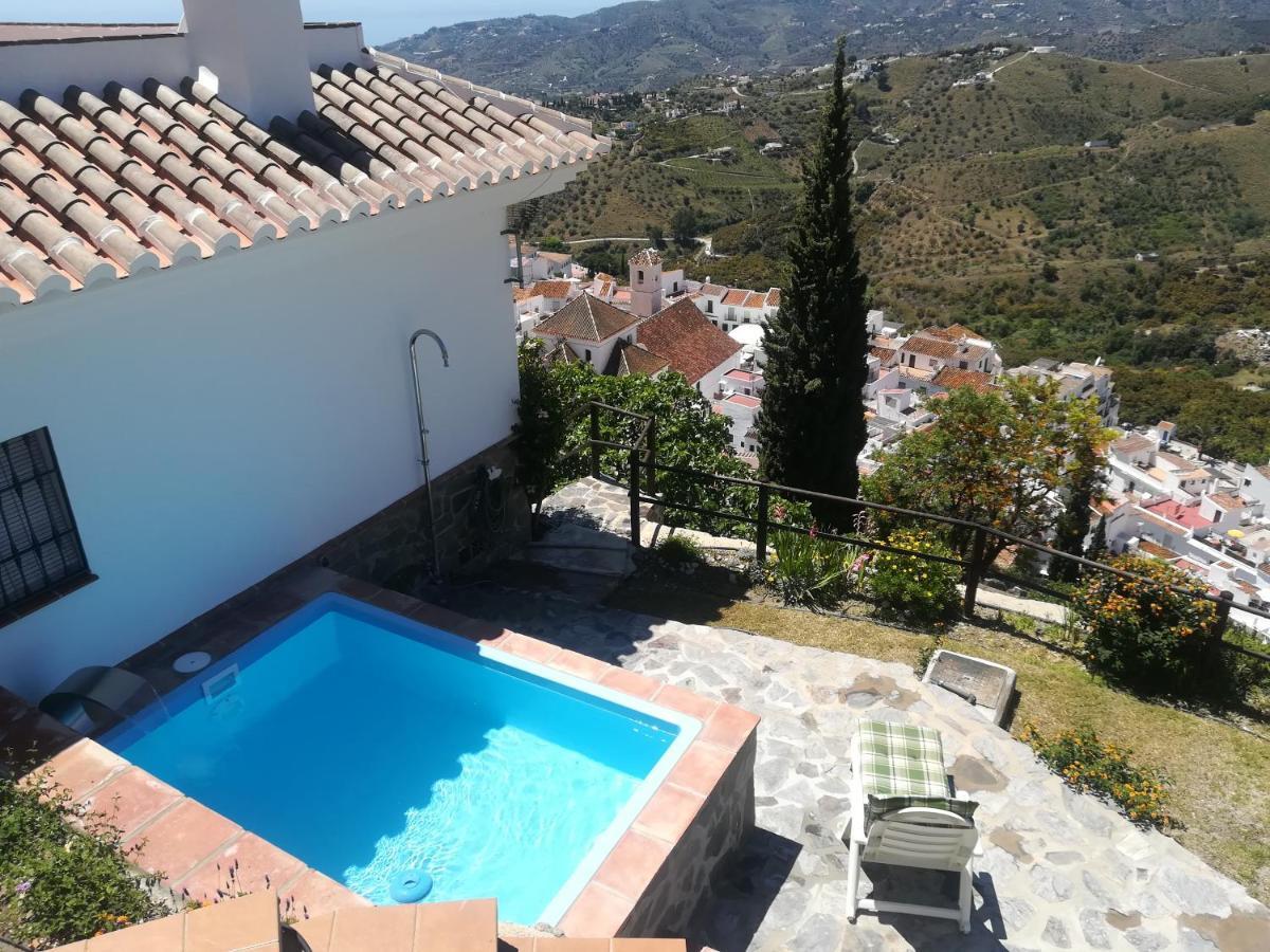 Casa Ana, Fantasticas Vistas A Frigiliana, El Mar Y La Montana Villa Kültér fotó